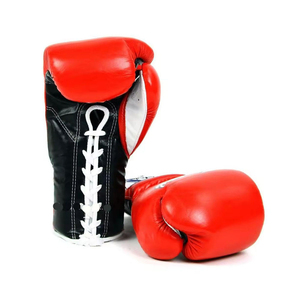 Gants de boxe en cuir élégants pour hommes avec technologie d'absorption des chocs, vente en gros confortable pour un impact sûr avec service OEM - Product Image 1