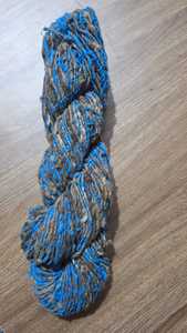 เส้นด้ายนิ่มย้อมด้วยมือสำหรับถักและทอผ้าไหม100% เป็นมิตรกับสิ่งแวดล้อม - Product Image 3