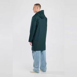 Veste de pluie imperméable légère pour hommes, coupe-vent à capuche pour l'extérieur, respirant, sport, randonnée, camping, logo personnalisé - Product Image 6