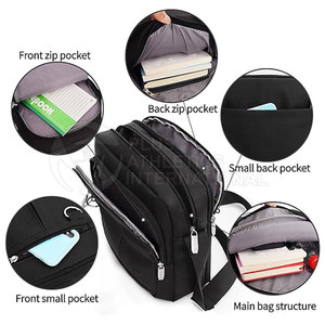 Top Quality Custom Large Capacity Outdoor Use <b>Shoulder</b> <b>Bag</b> <b>Men</b> Waterproof Pakistan Made <b>Shoulder</b> <b>Bag</b> - Product Image 2