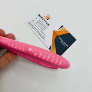 Wholesale Pink <b>Micro</b> <b>Beads</b> Tape Press Pliers Sustainable Stainless Steel <b>Hair</b> <b>Extension</b> Tools Reusable for Human <b>Hair</b> <b>Extensions</b> - Product Image 4