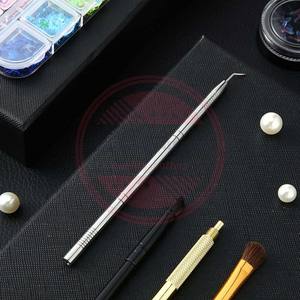 Outil de levage de cils en acier inoxydable, outil séparateur de cils réutilisable et portable, 1 pièce - Product Image 3