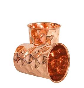 Royal Honeycomb Hammered Pure Copper Metal Water Jug Copper <b>Drinkware</b> for Restaurant Home in Best Price - Product Image 4