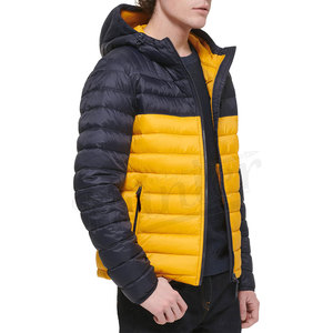 Nouveau design de veste d'hiver rembourré puffer brillante et chaude à la mode pour hommes blouson à bulles vente en gros - Product Image 6