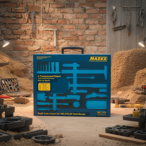 Inserto de Espuma Suave de 2 Componentes Hazet para Cajas de Herramientas 163-372/25 - Product Image 3