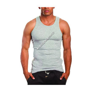 Vente en gros à prix réduit Fabricant Nouveau design Vêtements de sport avec logo personnalisé Débardeurs sans manches à col rond pour hommes du Bangladesh - Product Image 1