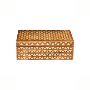 Best Price Elegant Handmade <b>Wooden</b> Jewelry Box for Women Decorative Bone Inlay <b>jewellery</b> Box Gift - Product Image 5