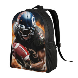 Sac à dos de football par sublimation, design le plus récent, multicolores, prix raisonnable, directement de l'usine - Product Image 5