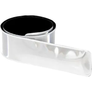 Autocollants et lumières réfléchissants promotionnels personnalisés Lynne, gadgets personnalisés avec bracelet réfléchissant - Product Image 3