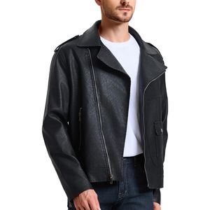 Veste en cuir pour homme au meilleur prix, de bonne qualité, durable, respirante, imperméable, veste en cuir, design personnalisé, service OEM - Product Image 5