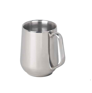 Tazas de mula de Moscú de acero inoxidable personalizadas Chapado puro y asas de acero dorado para uso hecho a mano al mejor precio - Product Image 6