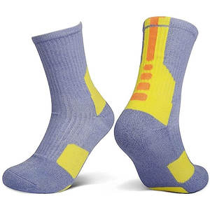 Chaussettes en coton décontractées à logo personnalisé, nouveau design tendance populaire, chaussettes à motif personnalisé pour hommes, chaussettes de lutte - Product Image 5