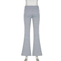 Pantalons de yoga pour femmes, taille haute, mi-taille, jambes larges, pantalons de sport pour activités de plein air, pilates, gym, course à pied