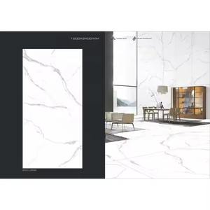 Vistaar suministros de fábrica 1200X2400mm losa grande mármol 120X240cm onda dorada piedra rústica como azulejo de porcelana de cuerpo completo Flexible - Product Image 4