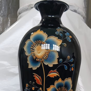 Elegante florero de hierro, jarrón hecho a mano de hierro de decoración moderna asombrosa de calidad para el hogar, el hotel y la cooperación, regalos y cumpleaños - Product Image 1