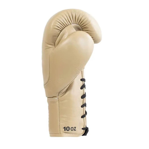 Guantes de Boxeo de Cuero con Cierre de Cordones en la Muñeca, Equipo de Entrenamiento de Dedos Completos para Adultos - Product Image 2