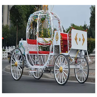 Derniers modèles de carrosses à chevaux en forme de citrouille, prix de gros, chariot de mariage princesse australienne, chariot de Cendrillon pour mariage