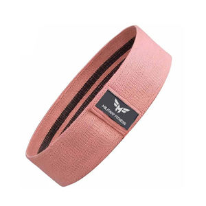 Bandas de ejercicio unisex de alta calidad y resistencia a la cadera, bandas antideslizantes para entrenamiento en casa, gimnasio, yoga, marca blanca - Product Image 4