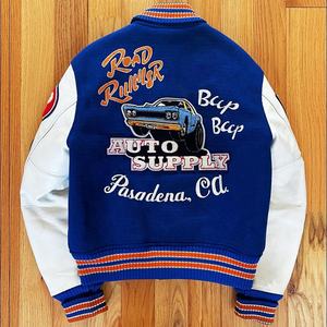 Bomber de baseball personnalisé veste universitaire pour hommes support motif hiver Letterman Varsity veste Patch broderie collège - Product Image 2