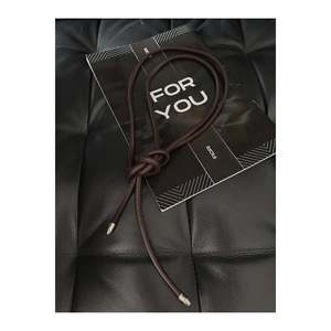 Ceinture à détail noué, ceinture pour robe, ceinture pour veste, ceinture pour chemise - Café - Product Image 2