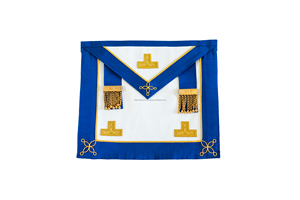 Premium <b>Craft</b> Provincial Apron Hand Embroidered Masonic Regalia High Quality Bullion <b>Wire</b> Custom Design Wholesale Supply - Product Image 5