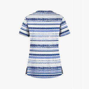 Nouvelle blouse de travail pour femmes, confortable, chemise de beauté, uniforme de beauté pour femmes, poche en option pour les hôpitaux. - Product Image 2