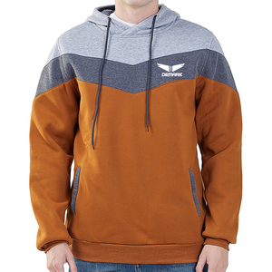 Sweat à capuche d'hiver en coton et polyester épais pour hommes avec logo en couleurs personnalisées Pull à la mode imprimé en tissu polaire au meilleur prix - Product Image 4