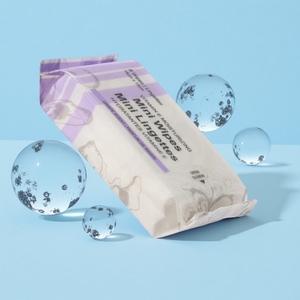 Toallitas Húmedas Mini 14cm x 15cm con Vitamina E, Aroma a Uva, Hidratantes, para el Cuidado de la Piel y Limpieza del Hogar - Product Image 4