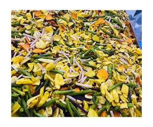 ผักและผลไม้แช่แข็งแบบธรรมชาติ100% ผักอบแห้งแบบแช่แข็งกรอบผสมผลไม้เป็นของว่าง - Product Image 1