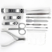 Ensemble coupe-ongles en acier inoxydable de haute qualité manucure pédicure et Kit de soins des pieds des doigts comme cadeau bébé coupe-ongles Services OEM