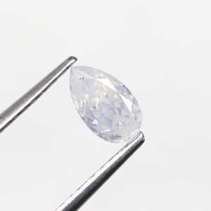 0.47 Ct Fantaisie Blanc Diamant Poire Modifié Brillant Coupe Naturel Diamant Lâche pour Personnalisé Rêve Bague de Fiançailles Bijoux - Product Image 1