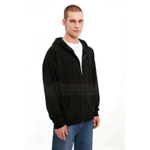Sudaderas Extra Grandes con Cremallera, Diseño Ligero y Cómodo, Sudaderas Unisex Extra Grandes con Cremallera - Product Image 1