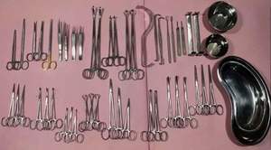 Lot de 50 nouveaux instruments chirurgicaux de laparotomie de base de chirurgie générale - Product Image 4