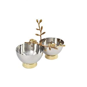 Producto más vendido, cuenco para servir ensalada de frutas de diseñador hecho a mano, cuenco de Metal con acabado pulido brillante de la mejor calidad - Product Image 6