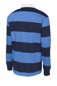 Jersey de Rugby Clásico de Manga Larga, Color Personalizado, Antiarrugas, de Alta Calidad, Bordado, Informal, para Hombre, Tejido de Poliéster - Product Image 4