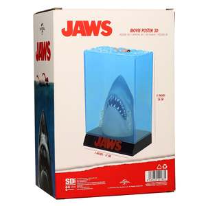 Póster 3D de Jurassic World con la Figura del Tiburón Blanco - Product Image 3