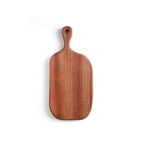 Planche à découper en bois de teck avec poignée en bois pour cuisine planche à découper moyenne cadeaux en bois - Product Image 1