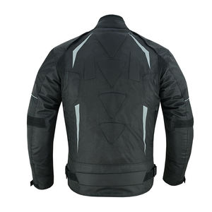Chaqueta textil protectora de motocicleta personalizada de Venta caliente con cuello levantado, el mejor proveedor para la temporada de invierno - Product Image 2