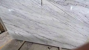 Marbre blanc linéaire en pierre naturelle le plus vendu pour la maison et l'hôtel disponible à un prix abordable - Product Image 5