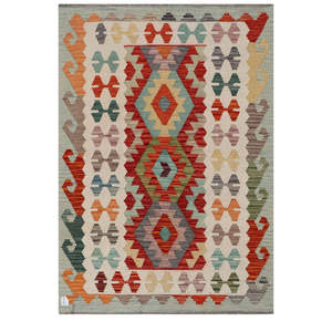Tapis Kilim Maimana Afghanistan 156 X 111 cm pour la décoration intérieure - Product Image 1