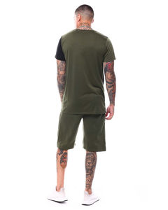 Camisas Conjunto de pantalones cortos-Conjuntos cortos para hombres Ropa de moda Camisetas y pantalones cortos transpirables Camiseta con conjuntos de pantalones cortos a juego - Product Image 4