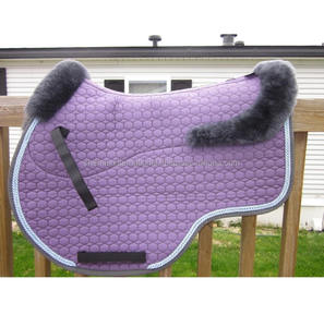 Shemax Custom Artificial Sheepskin <b>Saddle</b> <b>Pad</b> - Product Image 2