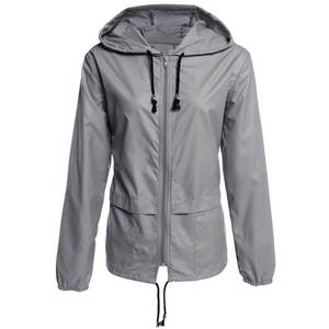 Veste coupe-vent imperméable fine et tendance pour femme, idéale pour le sport, le camping, l'escalade, le cyclisme et la pêche – Collection Printemps 2026 - Product Image 1