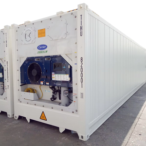 Contenedor de envío refrigerado de cubo alto de 40 pies, transporte y tienda seguros de productos perecederos para temperaturas frías y calientes a la venta - Product Image 2