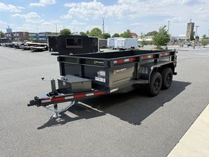 High Quality DTL7212-10K 6 x 12 Hydraulic Dump Trailer Heavy Duty Steel Dump Trailer for Gravel Debris Equipment - Product Image 6
