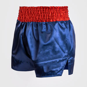 Pantalones cortos de Muay Thai de fábrica al por mayor Pantalones de boxeo transpirables para hombres y mujeres Pantalones cortos de entrenamiento deportivo MMA - Product Image 2
