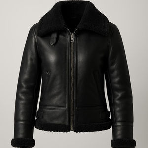 Chaqueta de Cuero para Mujer, Chaqueta de Piel Sintética de Alta Calidad, Proveedor de Chaquetas de Motocicleta de Cuero al por Mayor - Product Image 2