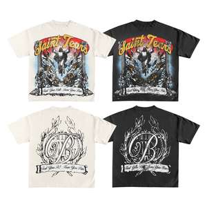 Offre Spéciale mode ajusté manches régulières couleur noire DTG imprimé col rond t-shirts personnalisé sport vêtements de sport t-shirts pour hommes - Product Image 1