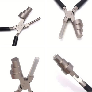 Alicates para Hacer Argollas, Instrumentos Quirúrgicos para Ombligo, Duraderos, Certificados por la CE, para Doblar Alambres, Fabricación de Joyas, Acero Inoxidable de Varios Tamaños - Product Image 4