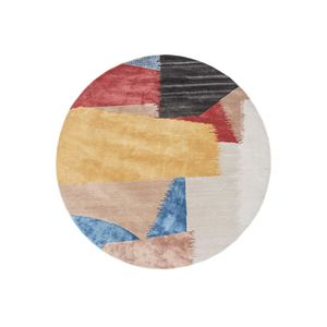 Tapis moderne en laine/soie tufté à la main de haute qualité Design en peluche coloré Pile découpée Coton fait main de couleur unie pour l'exercice à domicile - Product Image 1